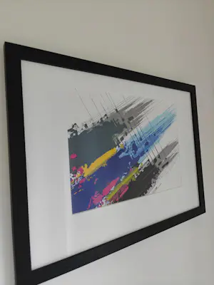 Buy Frank Lejeune - Frank Lejeune abstracte zeefdruk? Bid from 90!