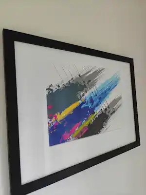 Frank Lejeune - Frank Lejeune abstracte zeefdruk kopen? Bied vanaf 90!