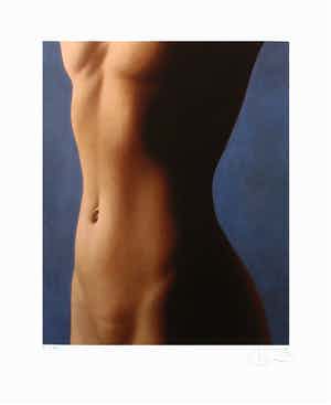 Willi Kissmer - Halbakt - Handgesigneerde Giclée verkocht voor € 1!