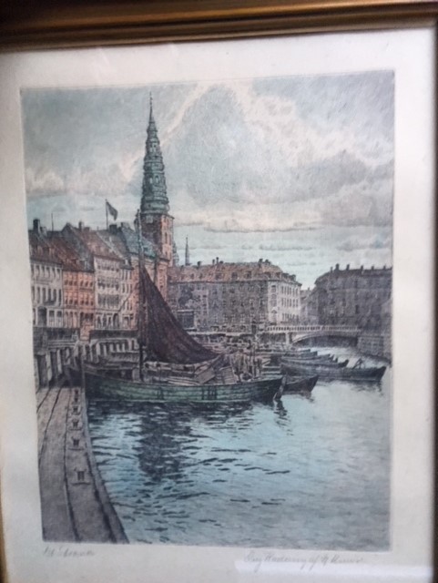 Niet of onleesbaar gesigneerd - Italiaans Strand - Havengezicht kopen? Bied vanaf 1!