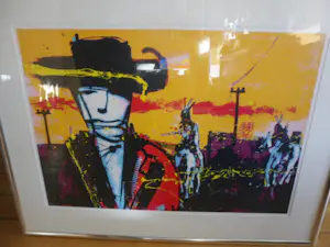 Herman Brood - Zeefdruk, Titel. "Indian Escort” kopen? Bied vanaf 375!