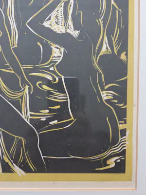 Han Snel - Vrouwen. Bali. Naakt. Houtdruk. kopen? Bied vanaf 199!