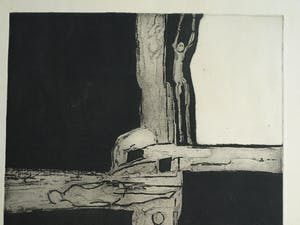 Rien van den Brink - Ets en aquatint , Drie-Kwart - 1976 kopen? Bied vanaf 25!