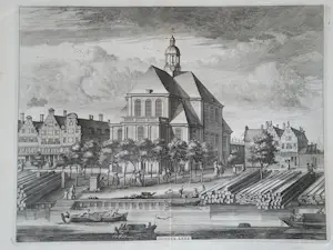 Caspar Commelin - Amsterdam, Oosterkerk- Wittenburgergracht, Commelin-1726 kopen? Bied vanaf 50!