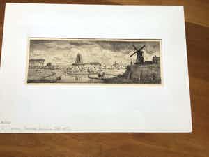 Waalko Jans Dingemans (sr.) - Panorama Zierikzee verkocht voor € 20!