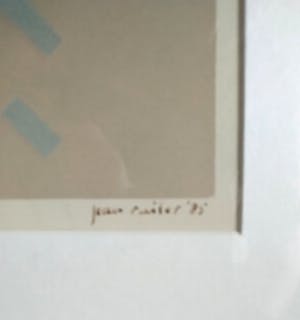 Jean Ruiter - minimalistische grafiek, ingelijst, kleine oplage kopen? Bied vanaf 1!