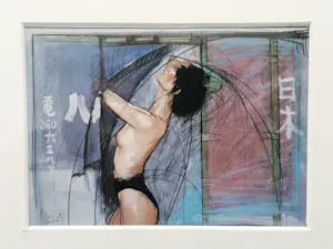 Nico Vrielink - Lijst met 4 afbeeldingen Graffiti periode kopen? Bied vanaf 25!