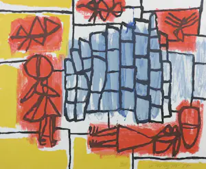 Corneille - Litho, Banlieue - Ingelijst kopen? Bied vanaf 150!