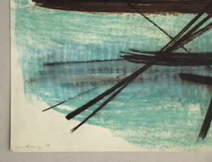 Hans Hartung - Pastel P. 1950-3 - Offset lithography signed - 1961 kopen? Bied vanaf 120!