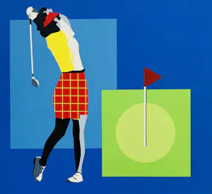 AcheterHuub Lepelaar - Golfer V? Enchérissez de 55!