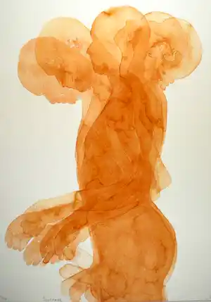 C.J.M. van Herwaarden - Soulmade - Piëzografie / Handgesigneerd met Barth Lijst & Passepartout. vendu pour 250€ !