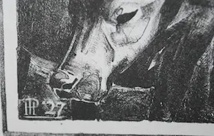 Hendrik Paulides - Javaanse sawah - zeldzame litho uit 1927 - prachtig zuurvrij ingelijst kopen? Bied vanaf 100!