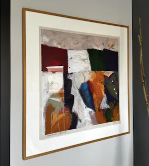 Alexander Vogels - Prachtig groot en kleurrijk werk van Alexander Vogels kopen? Bied vanaf 80!