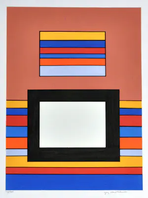 AcheterGuy Vandenbranden - Zeefdruk - Gesigneerd - 60x50 cm? Enchérissez de 50!