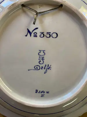 Porceleyne Fles - Beperkte oplage Herdenkingsbord geboorte Prinses Béatrix kopen? Bied vanaf 150!