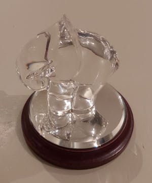 Niet of onleesbaar gesigneerd - Glazen objecten ter decoratie kopen? Bied vanaf 1!