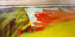 Ger Groothedde - Acryl op papier, Griekse held - Ingelijst kopen? Bied vanaf 1!