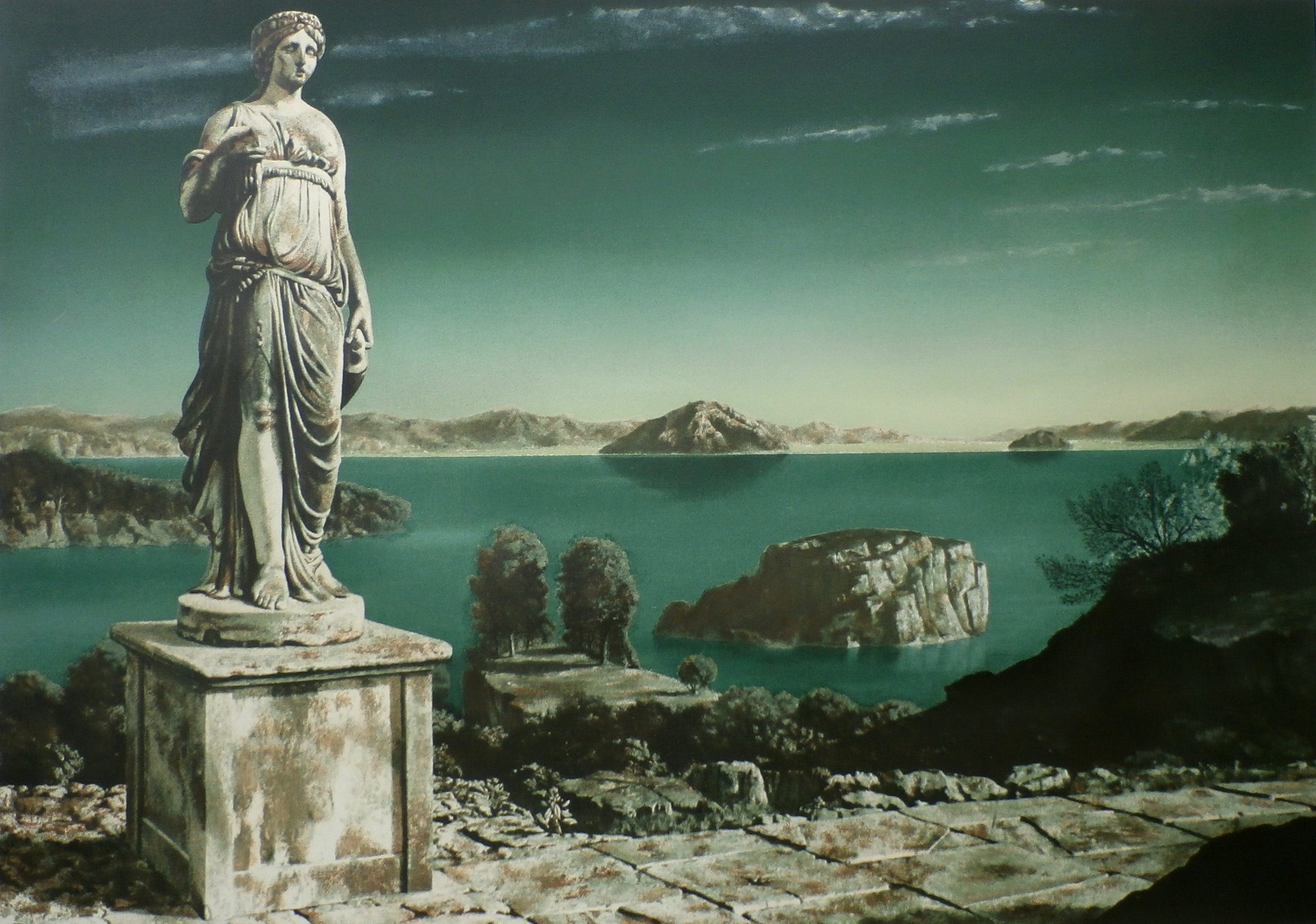 Carel Willink - Arcadisch landschap - 1979 kopen? Bied vanaf 850!