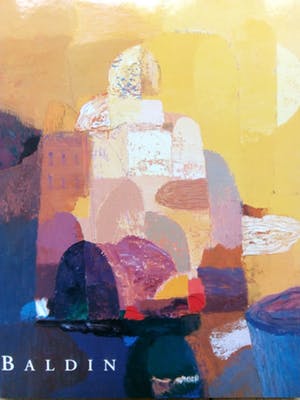 Ahmad Baldin - Landschap nr 3 - Groot ORIGINEEL werk - komt met uniek Boek. kopen? Bied vanaf 250!