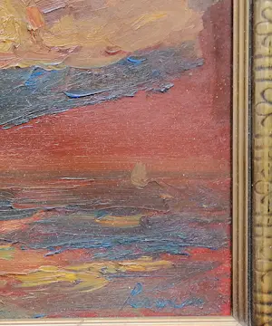 Constant Permeke - Avond op zee kopen? Bied vanaf 1250!