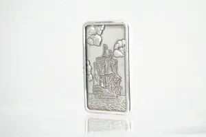 73 - origineel fa. Schöne gegoten massief zilveren 0.999 1 ounce baartje kopen? Bied vanaf 42!