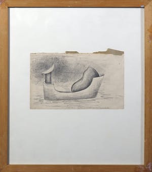 Otto Egberts - Potloodtekening, Nacht en macht van de romantiek kopen? Bied vanaf 70!