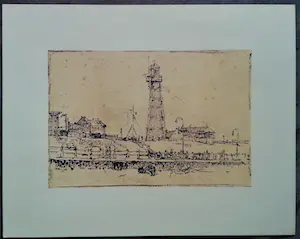 Dick Ket - 2 Mappen: Acht tekeningen van Vincent van Gogh en Dick Ket kopen? Bied vanaf 40!