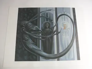 Joseph Bruyn - Air brush. ALIEN INSEKT kopen? Bied vanaf 30!
