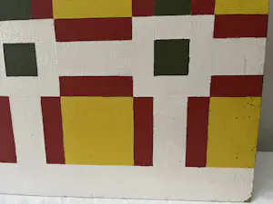 Adine Engelman - Adriaan Engelman - Blokken in rood, geel , wit en groen kopen? Bied vanaf 350!