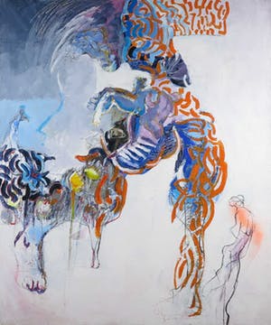 Franscz Witte - Acryl op doek, Pracht en Praal (Groot) kopen? Bied vanaf 150!