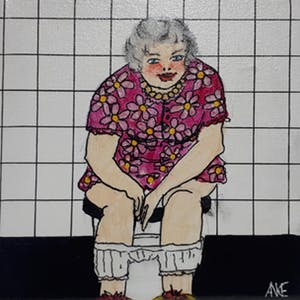 Anke Peddemors - kunst voor in het kleinste kamertje kopen? Bied vanaf 15!