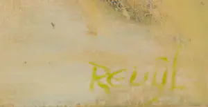 Yvonne Reuijl - Acryl op doek, Atlantis - Ingelijst (Groot) kopen? Bied vanaf 150!