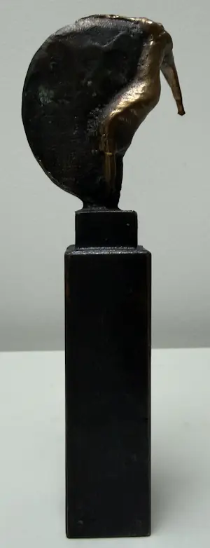 Ruurd Hallema - bronzen sculptuur | 'vrouwfiguur' | bronzen sokkel kopen? Bied vanaf 250!