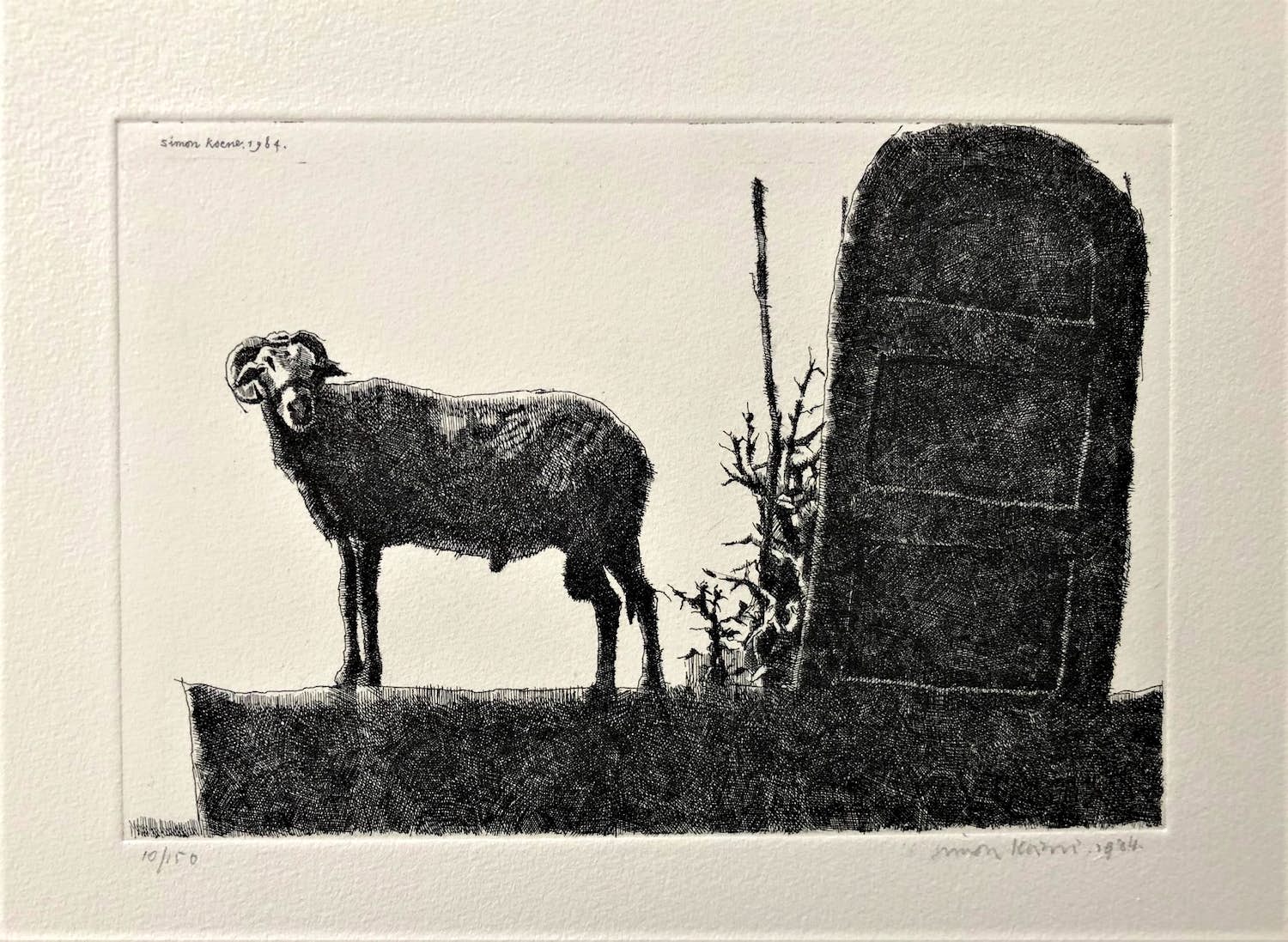 Simon Koene - Ram met poort verkocht voor € 45!