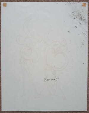 Piet Ouborg - Fantasiefiguren, met de hand ingekleurde en gesigneerde litho kopen? Bied vanaf 150!