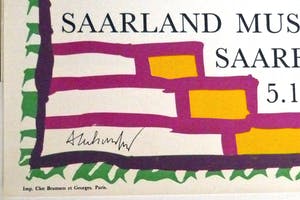 Pierre Alechinsky - Plakat-Vorzugsausgabe Saarland Museum kopen? Bied vanaf 150!