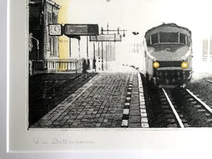 Wim Bettenhausen - Terug in Den Haag (Ets met aquatint) kopen? Bied vanaf 123!