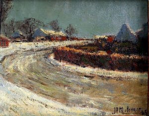 Joop Molenaar - Winterlandschap kopen? Bied vanaf 100!