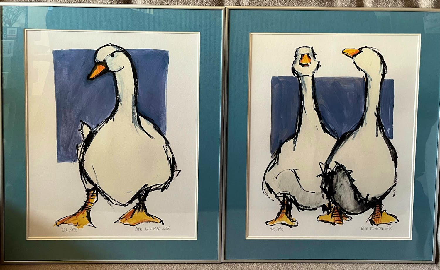 Ellen Meuwese - Ganzen kopen? Bied vanaf 25!