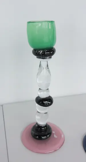 Bernard Heesen - de Oude Horn / Drie speelse glasobjecten kopen? Bied vanaf 250!