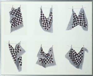 Alexander Segboer - Zeefdruk, Theedoeken - Ingelijst kopen? Bied vanaf 1!