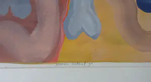 Jeroen Olthof - TEGENGESTELDE SPANNINGEN / ORIGINEEL WERK / 63x53cm / KADER / SIG / 1990 kopen? Bied vanaf 40!