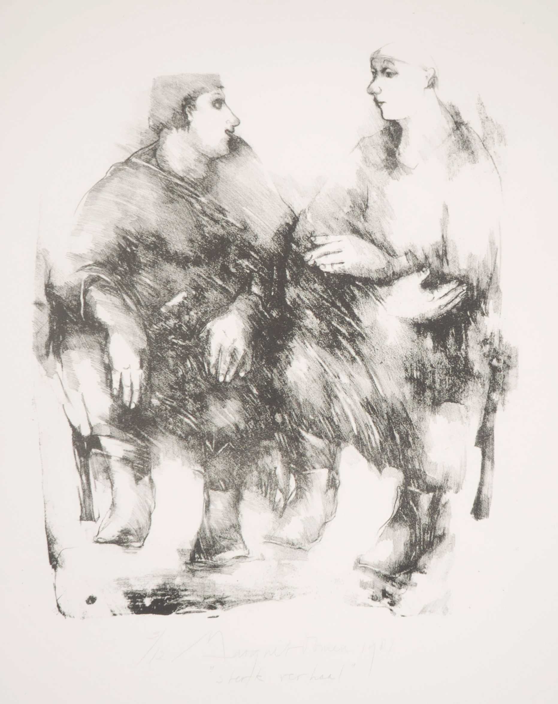 Margriet Oomen - Litho, Sterk verhaal kopen? Bied vanaf 1!