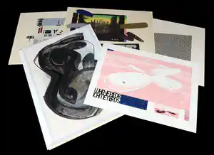 Bob Lens - en andere! - Lot met 10 werken op papier verkauft für € 40!
