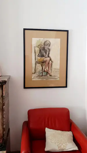 Hugo Van Peer - Mijmerende vrouw kaufen? Bieten Sie von 50!