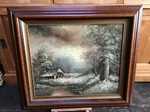 Henner Knauf - Winterlandschap kopen? Bied vanaf 50!