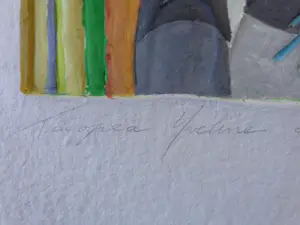 Yveline Tropea - LA MAISON DE VACANCEs / AQUAGRAVURE / 60x80cm / SIG kopen? Bied vanaf 35!