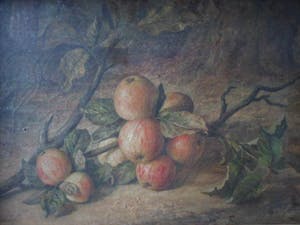 Niet of onleesbaar gesigneerd - Tak met appels kopen? Bied vanaf 1!