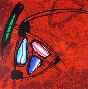 Niet of onleesbaar gesigneerd - Zeefdruk, Zonder titel kopen? Bied vanaf 1!