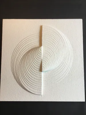 Niet of onleesbaar gesigneerd - Vierkant Reliëf in ZERO stijl kopen? Bied vanaf 1!